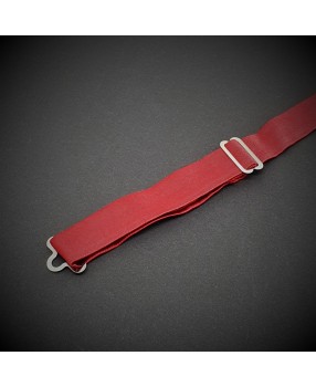 Noeud papillon homme pure soie - couleur unie rouge