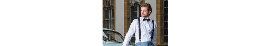 Noeuds papillon homme pure soie à couleur unie